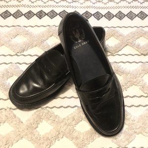 Black Penny Loafers 6.5 B